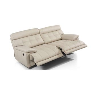 Eurosace Luxury Bugatti 84.6 Leather Reclining Sofa BGTL10