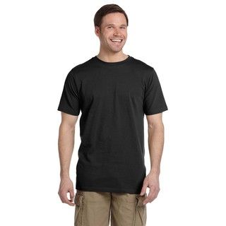 Econscious Mens Black Organic Ringspun Cotton Undershirts (pack Of 12)