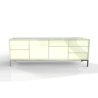 Industrya Circa 4 Storage Credenza C4.2DF3 Finish White / White