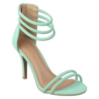 Womens Journee Collection Sandals   Mint 8.5