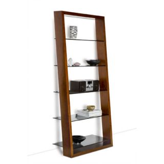 BDI USA Eileen Leaning 75 Bookcase 5156 Finish Espresso