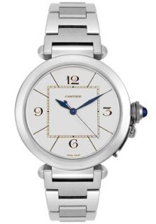 Cartier W31072M7  Watches,Mens Pasha de Cartier Stainless Steel, Luxury Cartier Automatic Watches