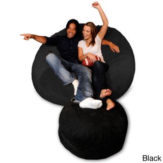 6 foot Soft Micro Suede Beanbag Chair