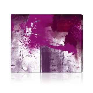 Oliver Gal Violet Substance Painting Print on Canvas 10008 Size 16 x 13