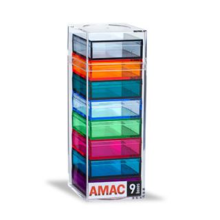 AMAC Chroma 102 9 Piece Container Set CN102 401 Color Crystal, Green, Light 
