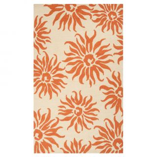 Hand hooked Salma Transitional Floral Indoor/ Outdoor Area Rug (2 X 3)