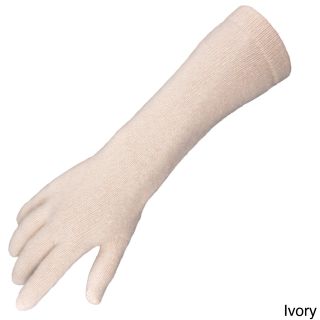Portolano Womens Long Cashmere Gloves