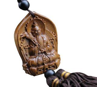 Duojimi Rosewood Carving Car Ornament  A Holy God in Chinese Tranditional Myth Who Masters Alchemy Automotive