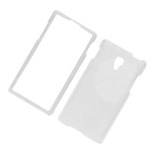 LG Optimus L9 P769 Transparent Clear Hard Cover Case Cell Phones & Accessories