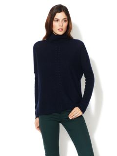 Jasmine Cashmere Boxy Turtleneck by Sea Cashmere