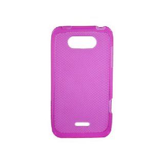 LG Motion 4G MS770 Pink Flex Transparent Cover Case Cell Phones & Accessories