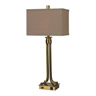 1 light Antique Brass Table Lamp