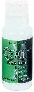 Holiday Products Coochy Shave Cream   Green Tea 1 Oz Health & Personal Care