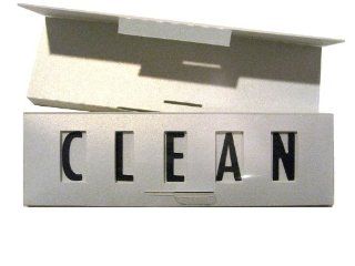 Clean Dirty Magnet Sign for the Kitchen or Laundry, Brown   Refrigerator Magnets