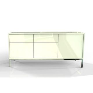 Industrya Circa 3 Storage Credenza C3.FFD Finish White / White