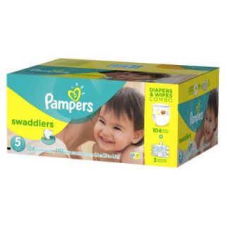 Pampers Swaddlers Diapers & Wipes Combo Pack (Se