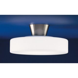 Zaneen Lighting Rondo Semi Flush Mount in Satin Nickel D9 2050