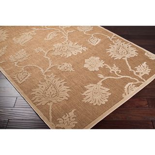 Meticulously Woven Jesse Transitional Floral Indoor/ Outdoor Area Rug (47 X 67)