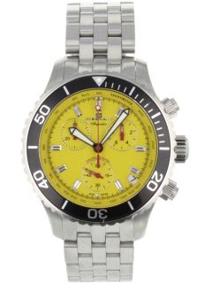 Oceanaut AZ131112  Watches,Mens Acquamar Chronograph Yellow Dial SS, Casual Oceanaut Quartz Watches