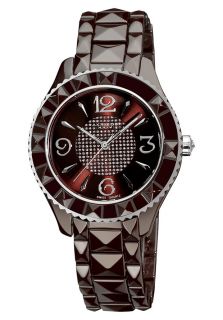 Akribos XXIV AK533BR  Watches,Womens Brown Dial Brown Ceramic, Casual Akribos XXIV Quartz Watches