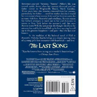The Last Song Nicholas Sparks 9780446570961 Books