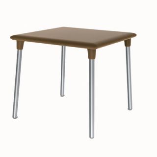 Resol Grupo Flash Square Table 30720.01 / 30718.01 Finish Chocolate