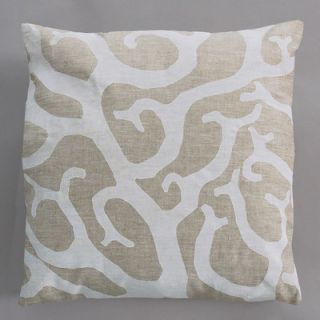 Dermond Peterson Coral Pillow CORALTQ35000 Color White / Natural
