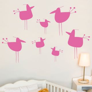 ADZif Piccolo Hot Chicks Wall Decal B4104R172/B4104R428 Color Pink Gum