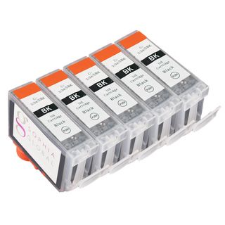 Sophia Global Compatible Ink Cartridge Replacement For Canon Bci 3e (5 Black)