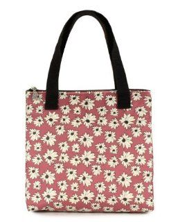 Koko Insulated Lunch Bag   Heather Dusty Pink Floral Cosmoda #KO777PMF Reusable Lunch Bags Kitchen & Dining