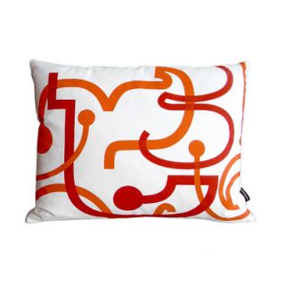 notNeutral Letters Pillow 10241300 Color Orange/Persimmon