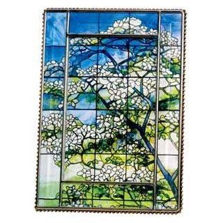 Tiffany Dogwood Glass Easel Frame from the Metropolitan Museum collection   4x6 Camera & Photo
