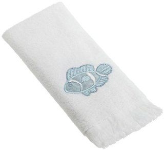 Avanti Linens Reef Life Fingertip Towel, White   Bath Rugs