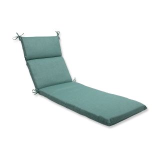 Pillow Perfect Outdoor Green Chaise Lounge Cushion