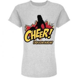 Cheer For The High School Junior Fit American Apparel Jersey T Shirt Clothing