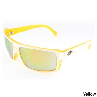 Anarchy Eyewear Anarchy Archon Sport Wrap Sunglasses Yellow Size Large