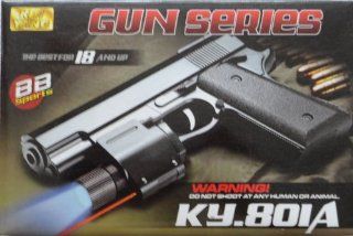 KY.801A Spring Pistol Laser Sight With Flashing Lihgt Air soft Gun  Airsoft Gun Sights  Sports & Outdoors