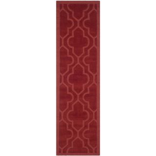 Safavieh Handmade Impressions Rust Wool Rug (23 X 8)