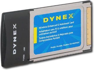 DynexTM 802.11g Enhanced g Wireless Notebook Card Computers & Accessories