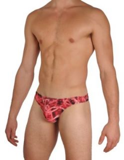Mens New Print Thong Swimsuit by Gary Majdell Sport at  Mens Clothing store