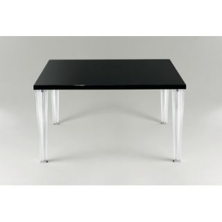 Kartell Top Dining Table 424X Size Small, Finish Glossy Black