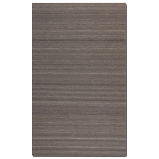 Wellington Grey Undyed Wool Rug (5x8)