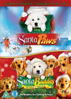 Santa Paws Double Pack   Santa Paws & Santa Buddies      DVD
