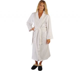 Chadsworth & Haig Ultimate Doeskin Robe   White/White