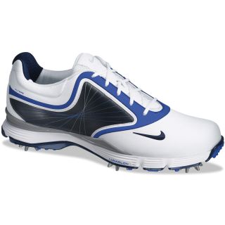 Nike Womens Lunar Links Iii White/ Black/ Blue Golf Shoes
