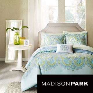 Madison Park Essentials Carly 9 piece Bed In A Bag With Sheet Set