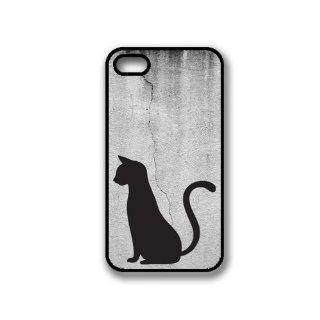 CellPowerCasesTM Cat on Cracked Wall iPhone 4 Case   Fits iPhone 4 & iPhone 4S Cell Phones & Accessories