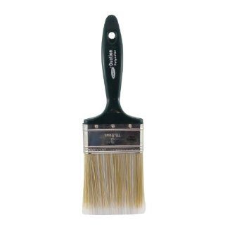 Dynamic HB250007 Ovation Polyester Flat Sash Paint Brush, 3 Inch   Household Bristle Paintbrushes  
