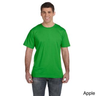 Lat Mens Fine Jersey T shirt Green Size XXL