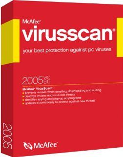 McAfee VirusScan 2005 [Old Version] Software